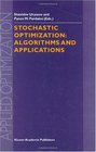 Stochastic Optimization Algorithms and Applications