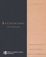 Accounting Text and Cases