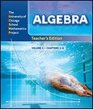 Algebra Teacher's Edition Volume 1