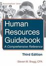 Human Resources Guidebook Third Edition A Comprehensive Reference