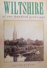 Wiltshire of One Hundred Years Ago
