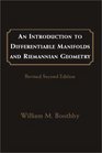 An Introduction to Differentiable Manifolds and Riemannian Geometry Revised