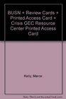 BUSN  Review Cards  Printed Access Card  Crisis GEC Resource Center Printed Access Card