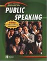 Professional Communication Series Public Speaking Student Edition