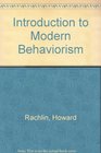 Introduction to modern behaviorism