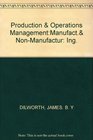 Production and Operations Management Manufacturing and NonManufacturing