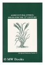 Agricultural Ethics Issues for the 21st Century  Proceedings of a Symposium Sponsored by the Soil Science Society of America American Society of