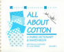 All About Cotton A Fabric Dictionary  Swatchbook/Book  Samples of Cloth