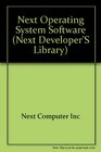 NeXT Operating System Software