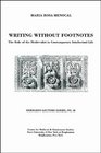 Writing Without Footnotes The Role of the Medievalist in Contemporary Intellectual Life