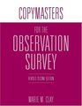 Copymasters for the Observation Survey Revised Second Edition