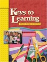 Keys to Learning Skills and Strategies for Newcomers