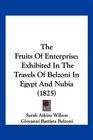 The Fruits Of Enterprise Exhibited In The Travels Of Belzoni In Egypt And Nubia
