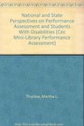National and State Perspectives on Performance Assessment and Students With Disabilities