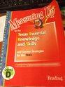 Measuring Up to the Texas Essential Knowledge and Skills Level D Reading