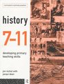 History 711 Developing Primary Teaching Skills