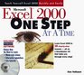 Microsoft Excel 2000 One Step at a Time