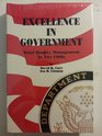 Excellence in government Total quality management in the 1990s