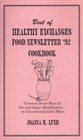 Best of Healthy Exchanges Food Newsletter '92 Cookbook