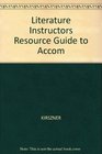 Literature Instructors Resource Guide to Accom