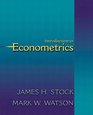 Introduction to Econometrics