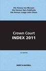 Crown Court Index 2011