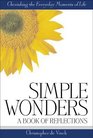 Simple Wonders A Book of Reflections