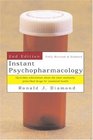 Instant Psychopharmacology A Guide for the Nonmedical Mental Health Professional