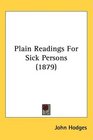 Plain Readings For Sick Persons