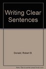Writing Clear Sentences