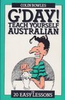 G'Day Teach Yourself Australian in 20 Easy Lessons