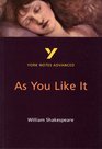 York Notes Advanced on As You Like It by William Shakespeare