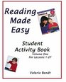 Reading Made Easy Student Activity Book One A student workbook for Reading Made Easy
