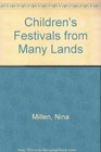 Children's Festivals from Many Lands