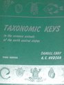 Taxonomic Keys to the Common Animals of the North Central States Exclusive of the Parasitic Worms Insects and Birds