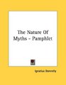 The Nature Of Myths  Pamphlet