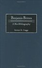 Benjamin Britten A BioBibliography