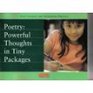 Poetry Powerful Thoughts in Tiny Packages