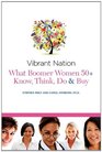 Vibrant Nation What Boomer Women 50 Know Think Do and Buy