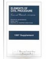 1997 Supplement to Elements of Civil Procedure Cases and Materials