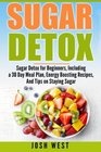 Sugar Detox Sugar Detox for Beginners Including a 30 Day Meal Plan Energy Boosting Recipes And Tips on Staying Sugar Free