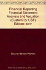 USF Financial Reporting Financial Statement Analysis and Valuation