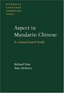 Aspect In Mandarin Chinese A Corpusbased Study