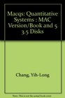 Macqs Quantitative Systems  Mac Version/Book and 5 35 Disks