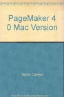PageMaker 4 0 Mac Version