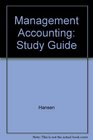 Management Accounting Study Guide