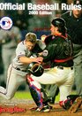 Official Baseball Rules Book  2000 Edition