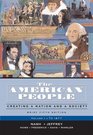 The American People Brief Edition  Creating a Nation and a Society Volume I