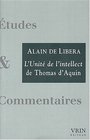 L'unit de l'intellect de Thomas d'Aquin