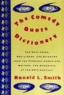 The Comedy Quote Dictionary